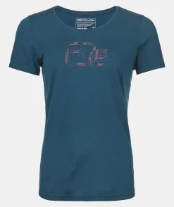 ORTOVOX 120 COOL TEC LEAF LOGO TS W