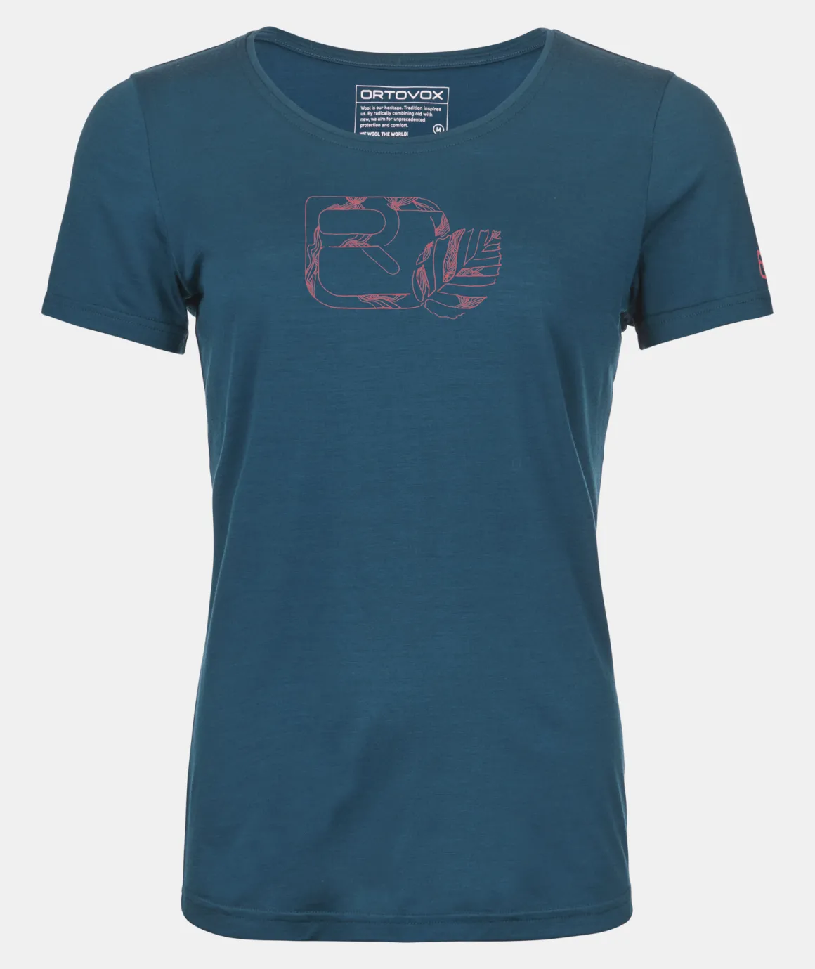 ORTOVOX 120 COOL TEC LEAF LOGO TS W