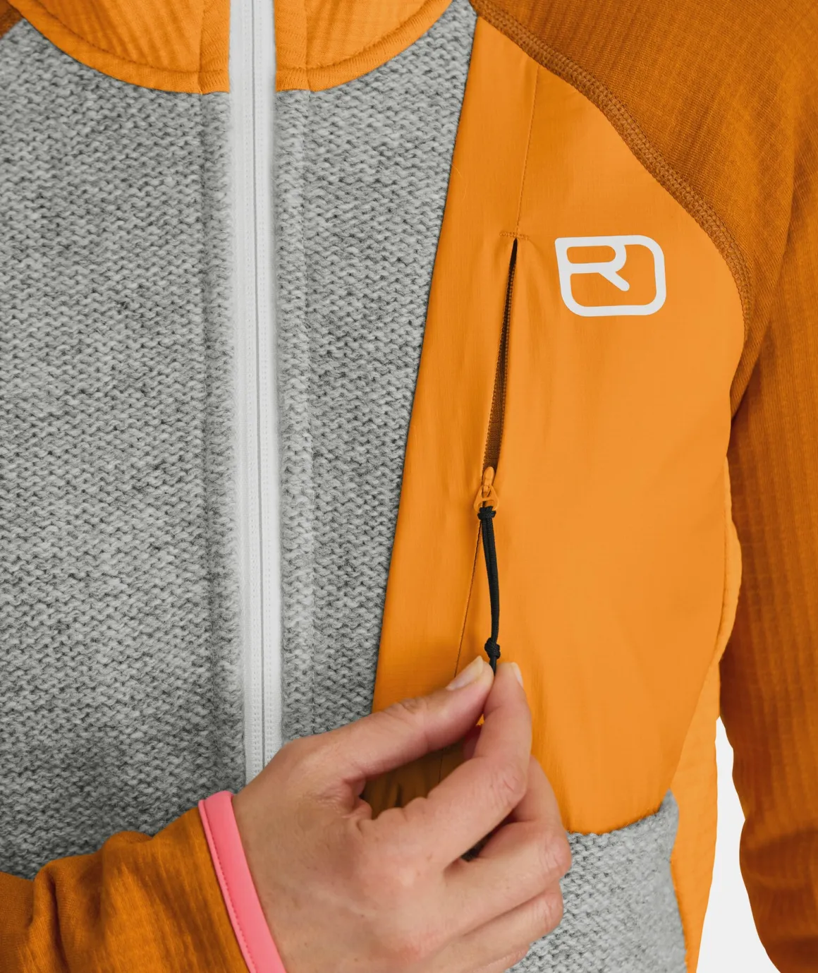 ORTOVOX FLEECE GP CLASSIC KNIT HOODY W