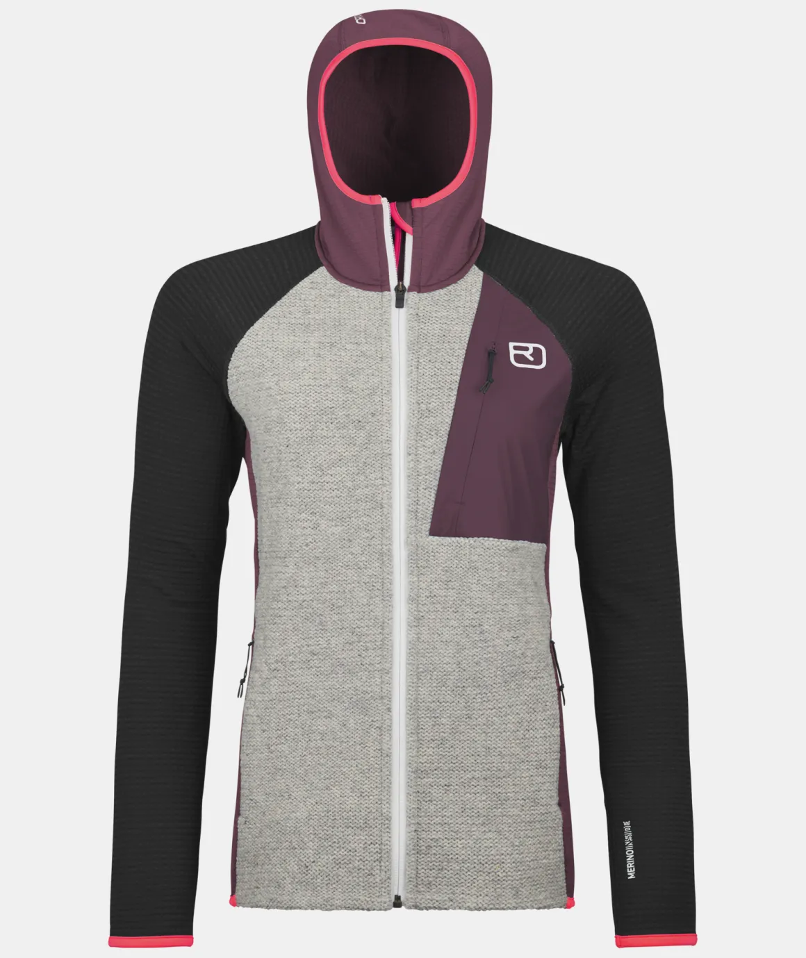 ORTOVOX FLEECE GP CLASSIC KNIT HOODY W