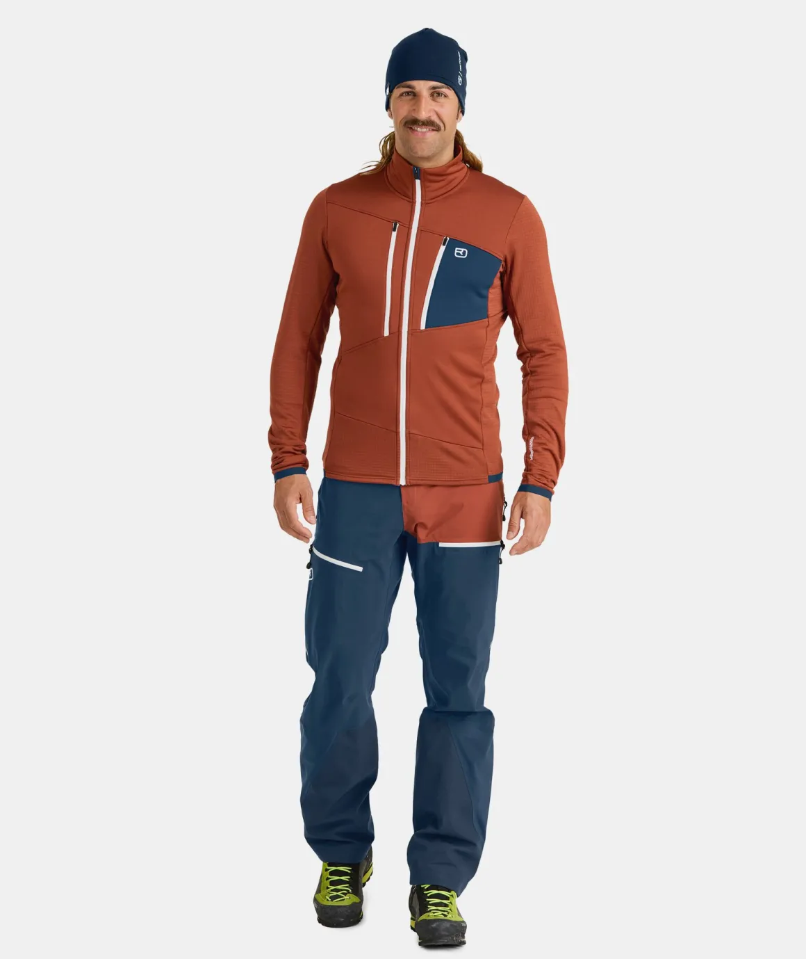 ORTOVOX FLEECE GRID JACKET M