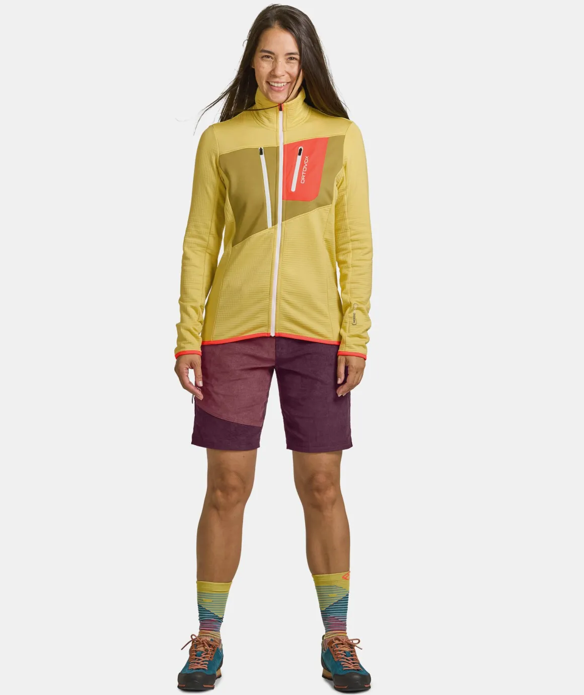 ORTOVOX FLEECE GRID JACKET W