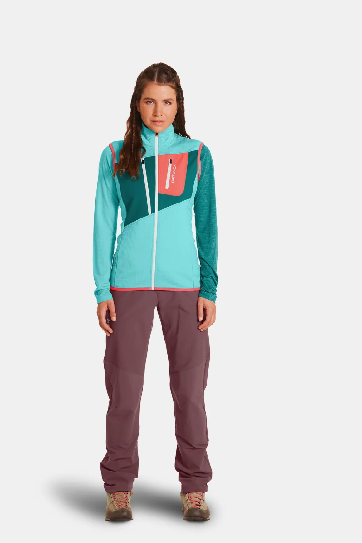 ORTOVOX FLEECE GRID VEST W