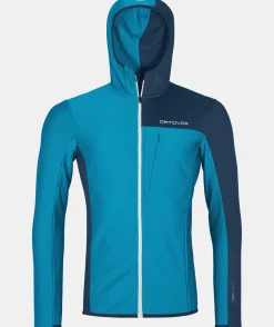 ORTOVOX FLEECE LIGHT GRID HOODED JKT M