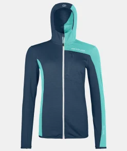 ORTOVOX FLEECE LIGHT GRID HOODED JKT W