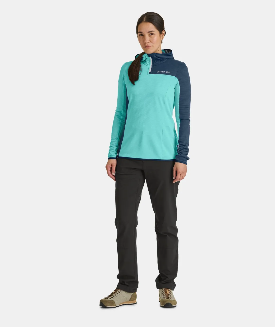 ORTOVOX FLEECE LIGHT GRID ZN HOODY W