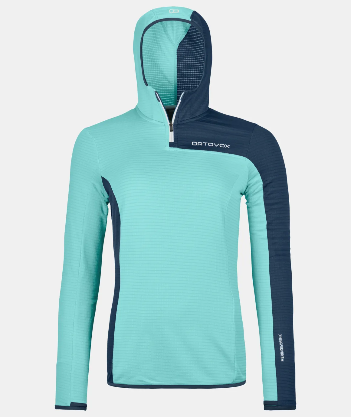 ORTOVOX FLEECE LIGHT GRID ZN HOODY W