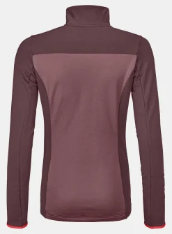 ORTOVOX FLEECE LIGHT ZIP NECK W