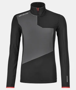 ORTOVOX FLEECE LIGHT ZIP NECK W