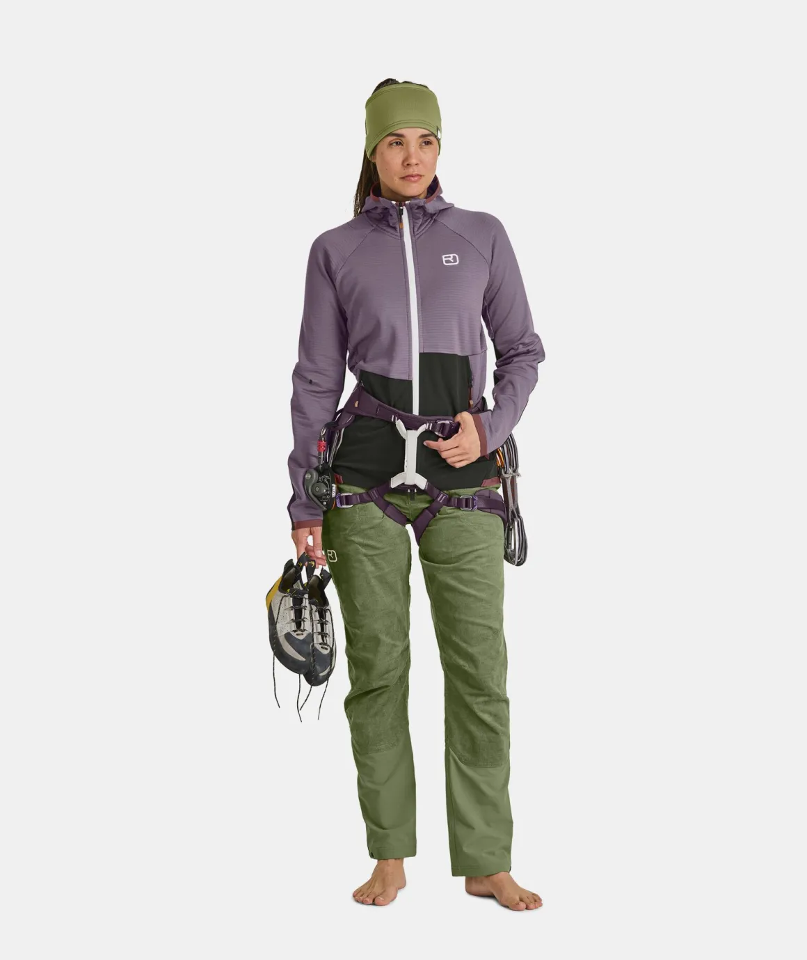 ORTOVOX FLEECE RIB HOODY W
