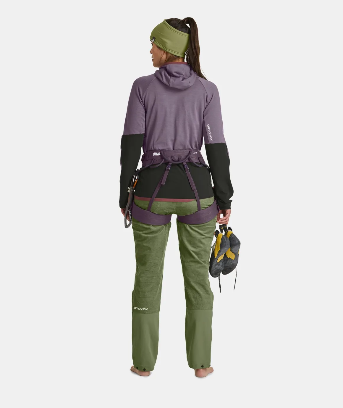 ORTOVOX FLEECE RIB HOODY W