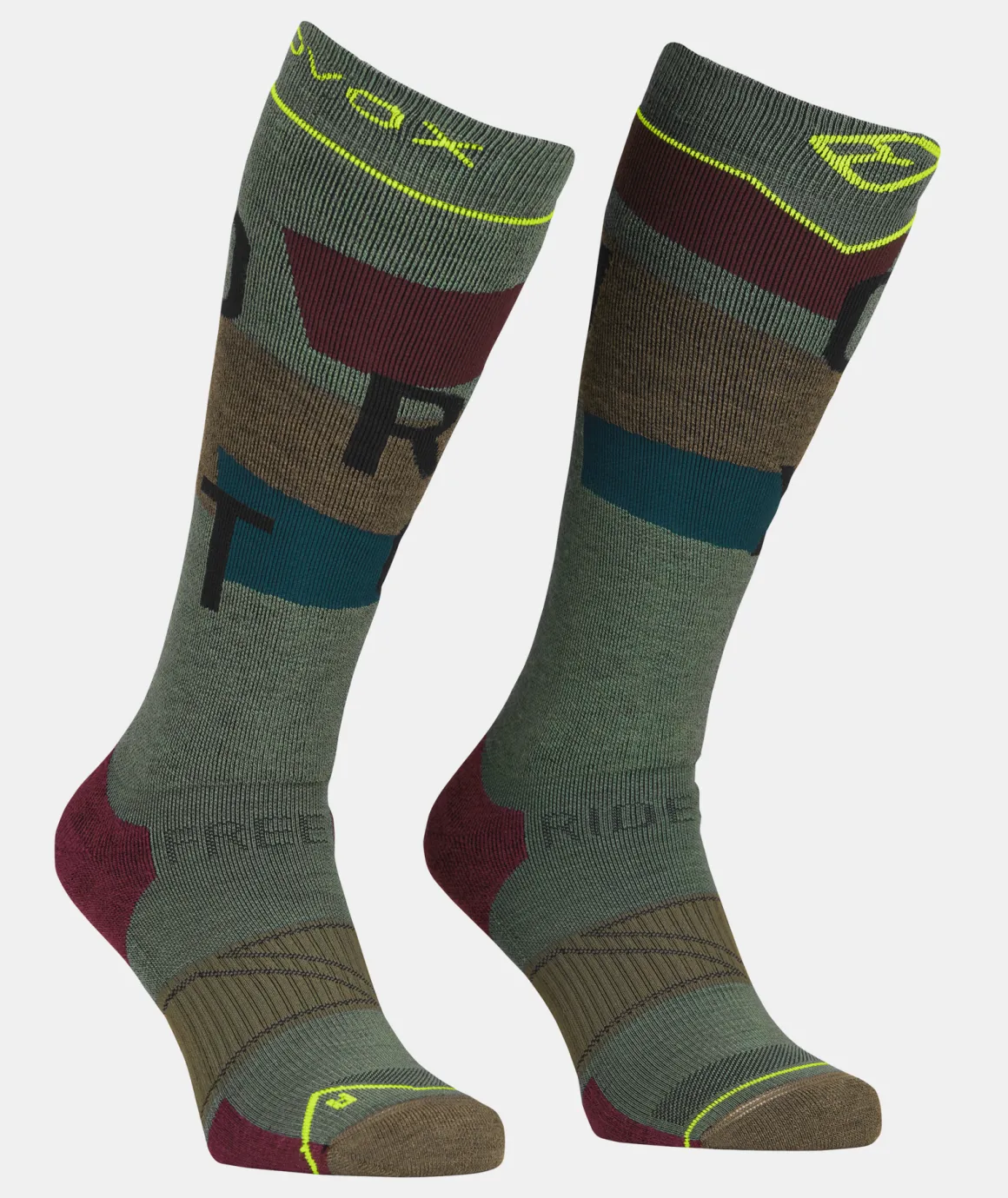 ORTOVOX FREERIDE LONG SOCKS COZY M