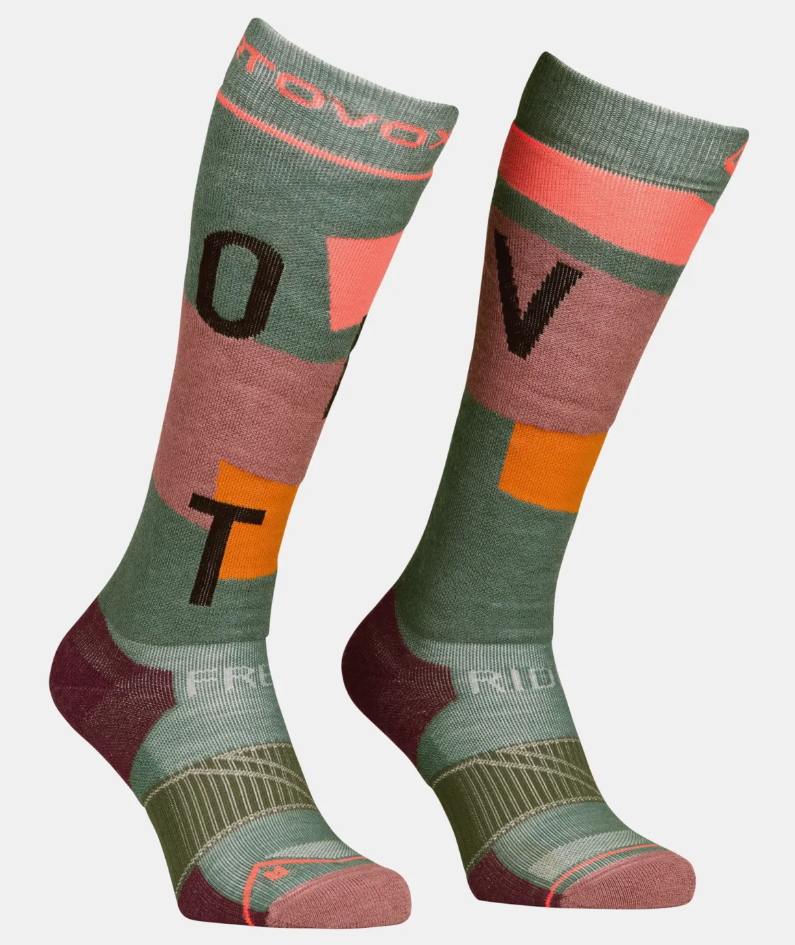 ORTOVOX FREERIDE LONG SOCKS COZY W