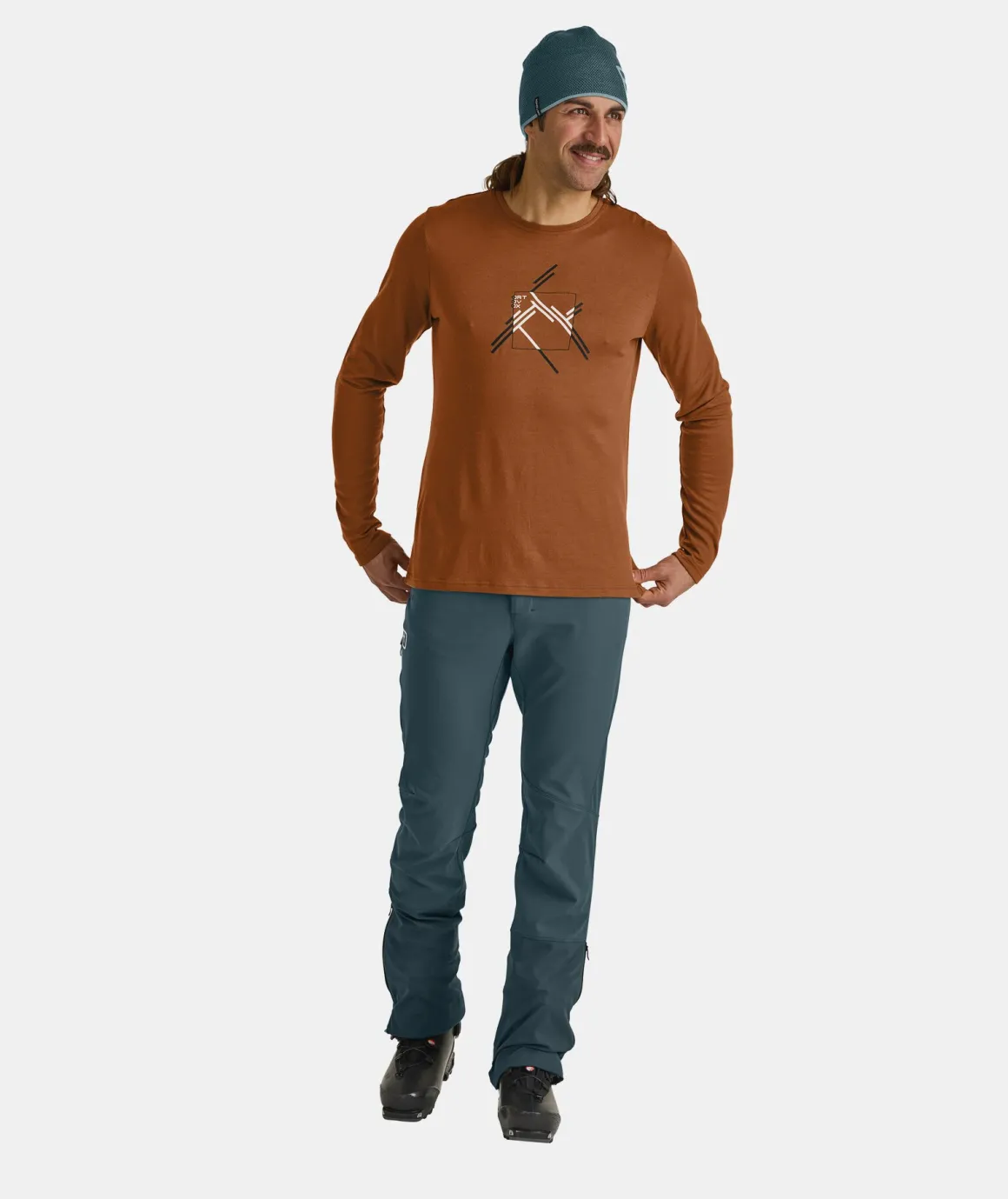 ORTOVOX 185 MERINO MTN CUTOUT LS M