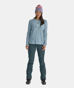 ORTOVOX 185 MERINO MTN CUTOUT LS W